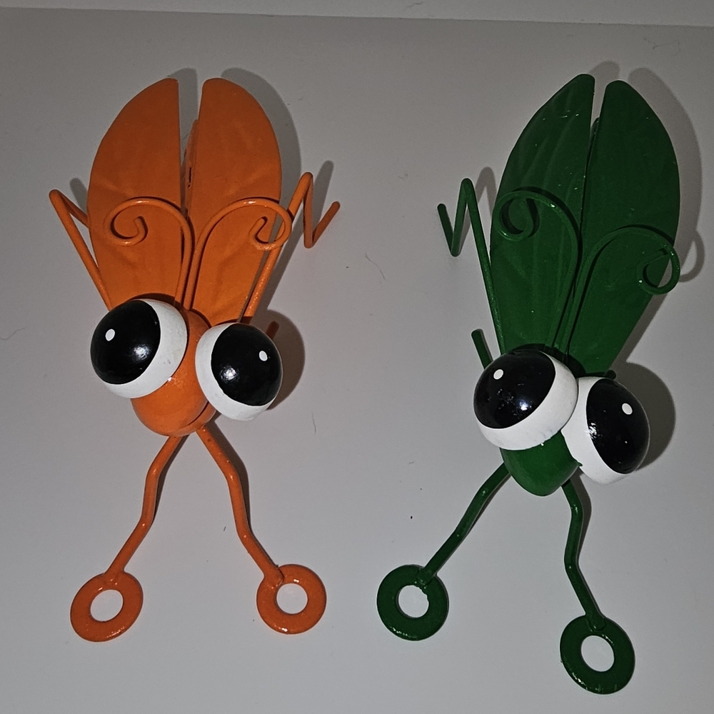 Metal Grasshopper Garden/Wall Art - Select 1